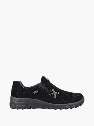 Rieker Damen Slipper Schwarz
