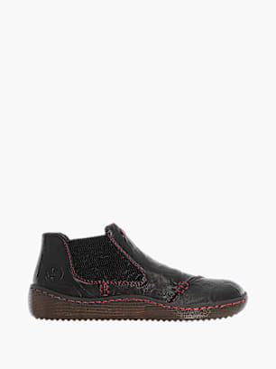 Rieker Damen Slipper Schwarz