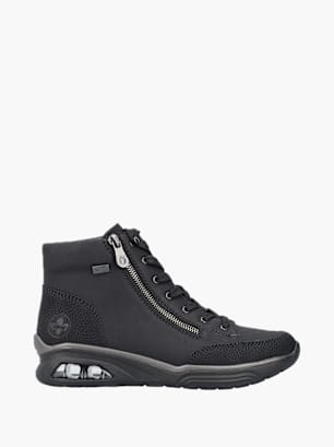 Rieker Sport Damen Schnürstiefel Schwarz