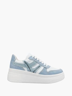 Rieker Damen Sneaker Low Blau