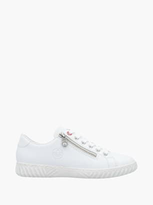 Rieker Damen Sneaker Low Weiß