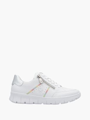 Rieker Damen Sneaker Low Weiß
