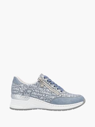 Rieker Damen Sneaker Low Blau
