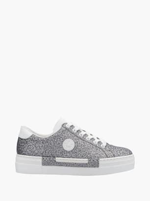 Rieker Damen Sneaker Low Silber