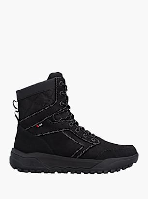 Rieker Herren Schnürstiefel Schwarz
