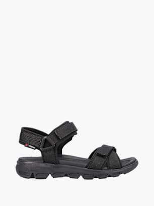 Rieker Damen Trekkingsandalen Schwarz