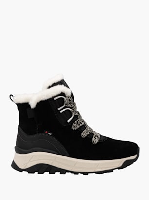 Rieker Sport Damen Schnürstiefel Schwarz