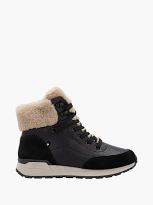 Rieker Sport Damen Schnürstiefel Schwarz