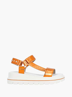 Rieker Sport Damen Riemchensandalen Orange