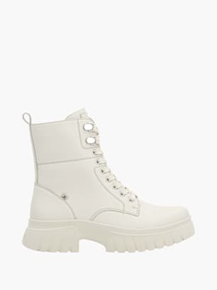 Rieker Sport Damen Schnürstiefel Weiß