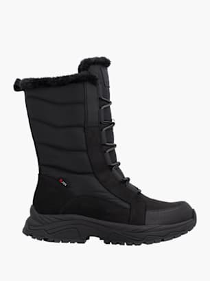Rieker Damen Schnürstiefel Schwarz
