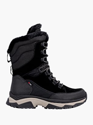 Rieker Damen Schnürstiefel Schwarz