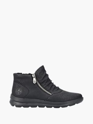 Rieker Damen Kurzstiefel Schwarz