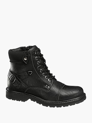 Highland Creek Bota con cordones negro