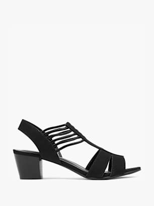 Graceland Sandalette Schwarz