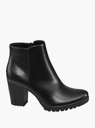 Graceland Bota cano baixo preto