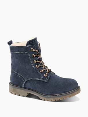 Venice Bottes à lacets Bleu foncé