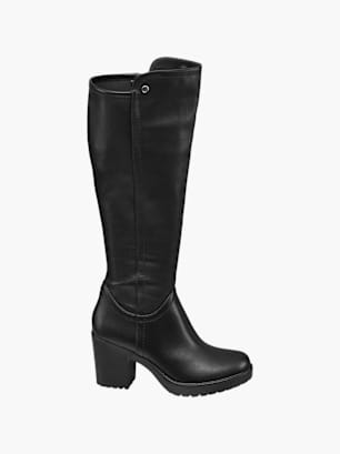Graceland Bottes large Noir