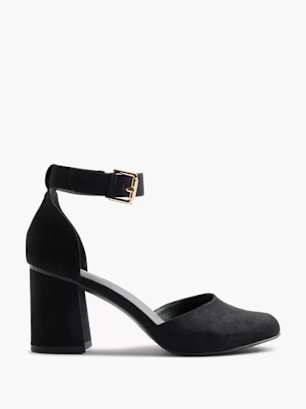 Graceland Tacones con hebilla Negro