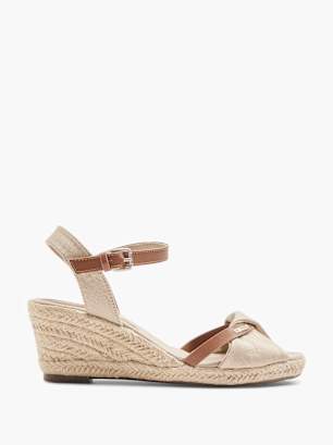 TOM TAILOR Sandalette Beige
