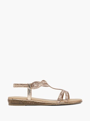 Graceland Sandal Rosaguld