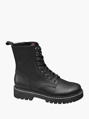 Catwalk Bota con cordones Negro