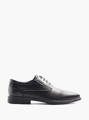 AM SHOE Společenská obuv Černá