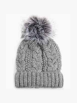 DEICHMANN Strickmütze Beige
