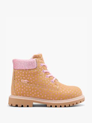 FILA Bota con cordones Marrón