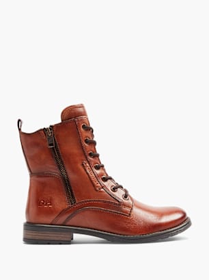 DANIEL HECHTER Bottines à lacets Cognac