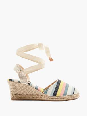 Graceland Højhælet sandal Flerfarvet