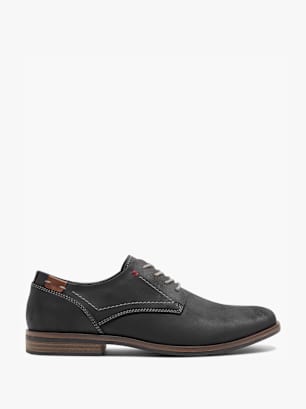 AM SHOE Alkalmi cipő fekete