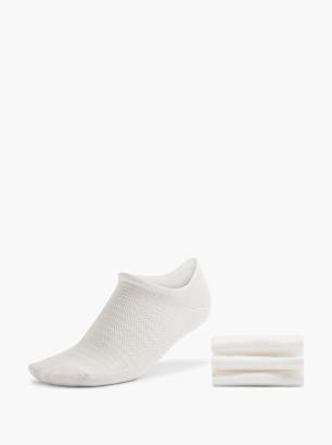 Cosy Nature Sneaker-Socken Weiß