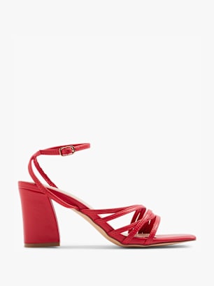 Catwalk Højhælet sandal Rød