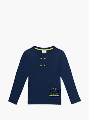 elefanten Longsleeve Dunkelblau