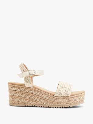 Graceland Sandalias de tacón Beige