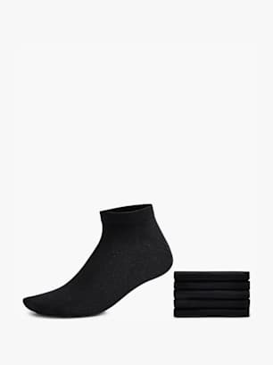 JACK & JONES Sneaker-Socken Schwarz