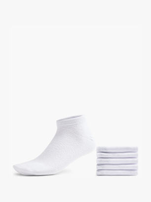 JACK & JONES Sneaker-Socken Weiß