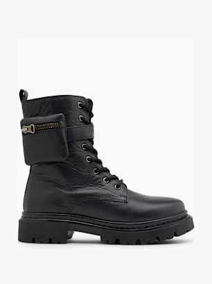 CAFE MODA Schnürboots Schwarz