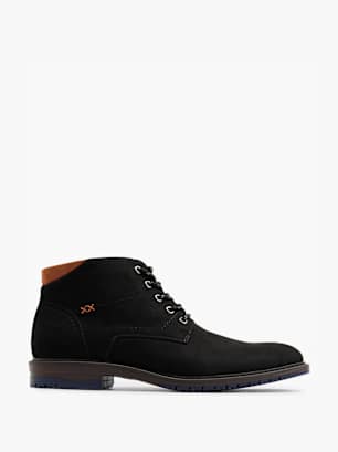 AM SHOE Stivale allacciato Nero
