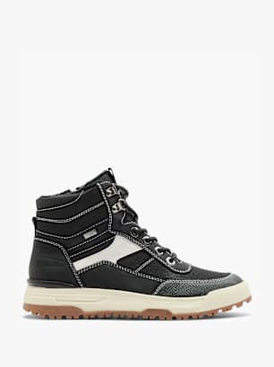 TOM TAILOR Mid cut sneaker Sort