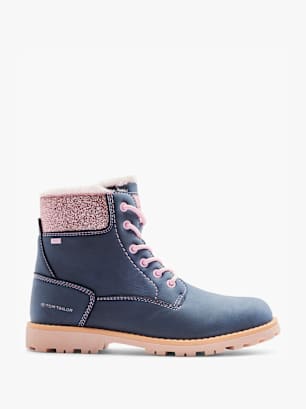 TOM TAILOR Bottes à lacets Bleu