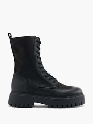 5th Avenue Bottes à lacets Noir