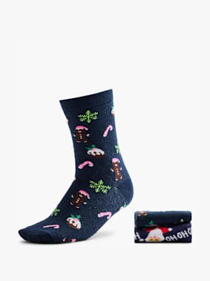 Cosy Nature Socken Dunkelblau