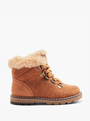 elefanten Bottes à lacets Cognac