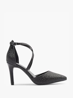 Catwalk Spangenpumps Schwarz