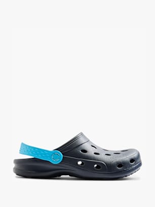Blue Fin Clog Blau