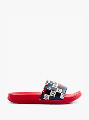 adidas Klapki Czerwony