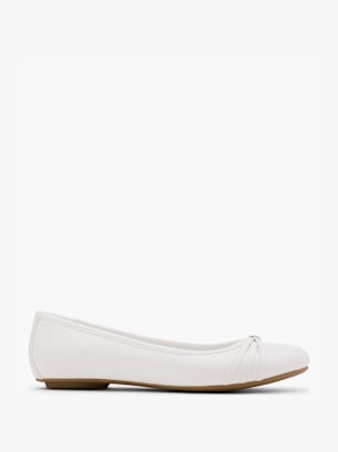 Graceland Ballerines blanc