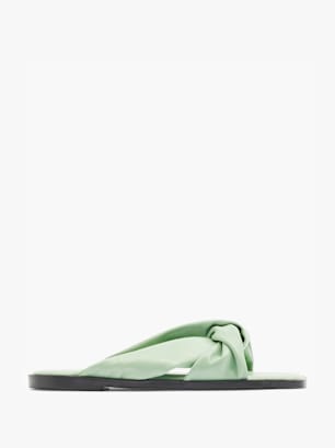 Vero Moda Flache Pantolette Grün